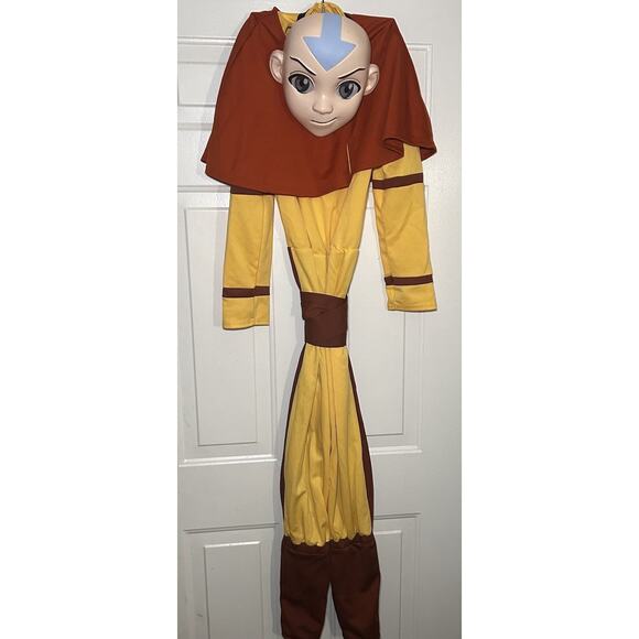 Avatar The Last Airbender Aang Child Costume Youth Boys XLarge 14-16 InSpirit - Picture 1 of 7
